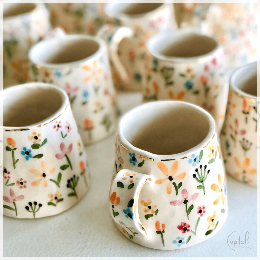 Tasse Flower Einzel